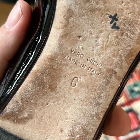 Aquatalia Patent Leather Winnie Wedges | 6 - Picture 2 of 4